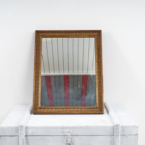 Specchio vintage con cornice - con,