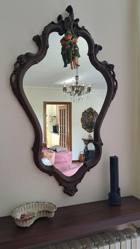 Specchio parete vintage con - vintage,
