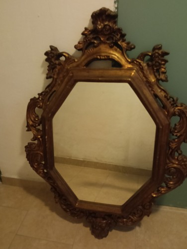 Specchio parete ottagonale - da,