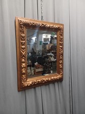Specchio Con Cornice Dorata